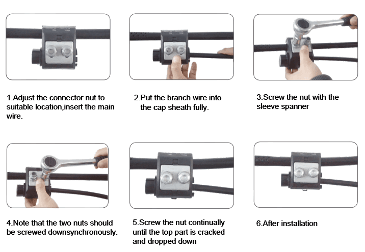 Insulation Piercing Connector Crop Power Utility Supplier