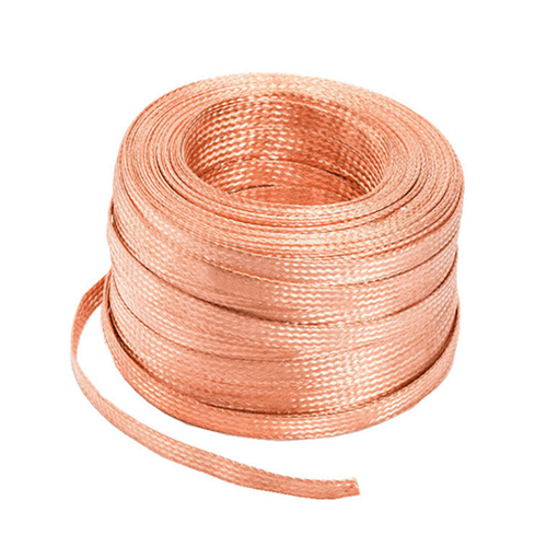 75 FEET 3/4" BRAIDED GROUND STRAP GROUNDING Bare Copper Flat Braid MADE IN USA 