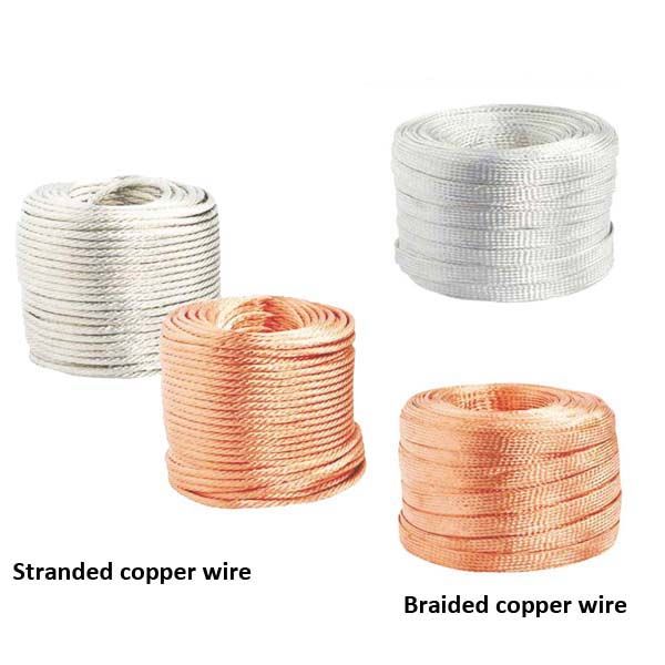 1000' FT Flat Braided Tinned Copper Wire 1/4" Wide Ground Strap USA 
